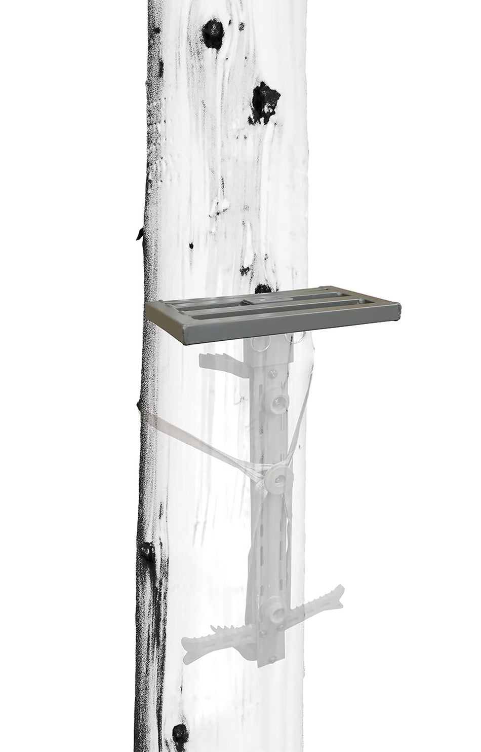 Hawk HWKHHSP HSP Platform Gray Aluminum 300 lb Rated Hunting