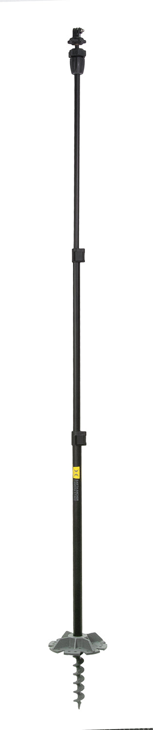 Hawk HWK3842 Extendable Camera Stakeout System 22"-51" with Earth Auger Black