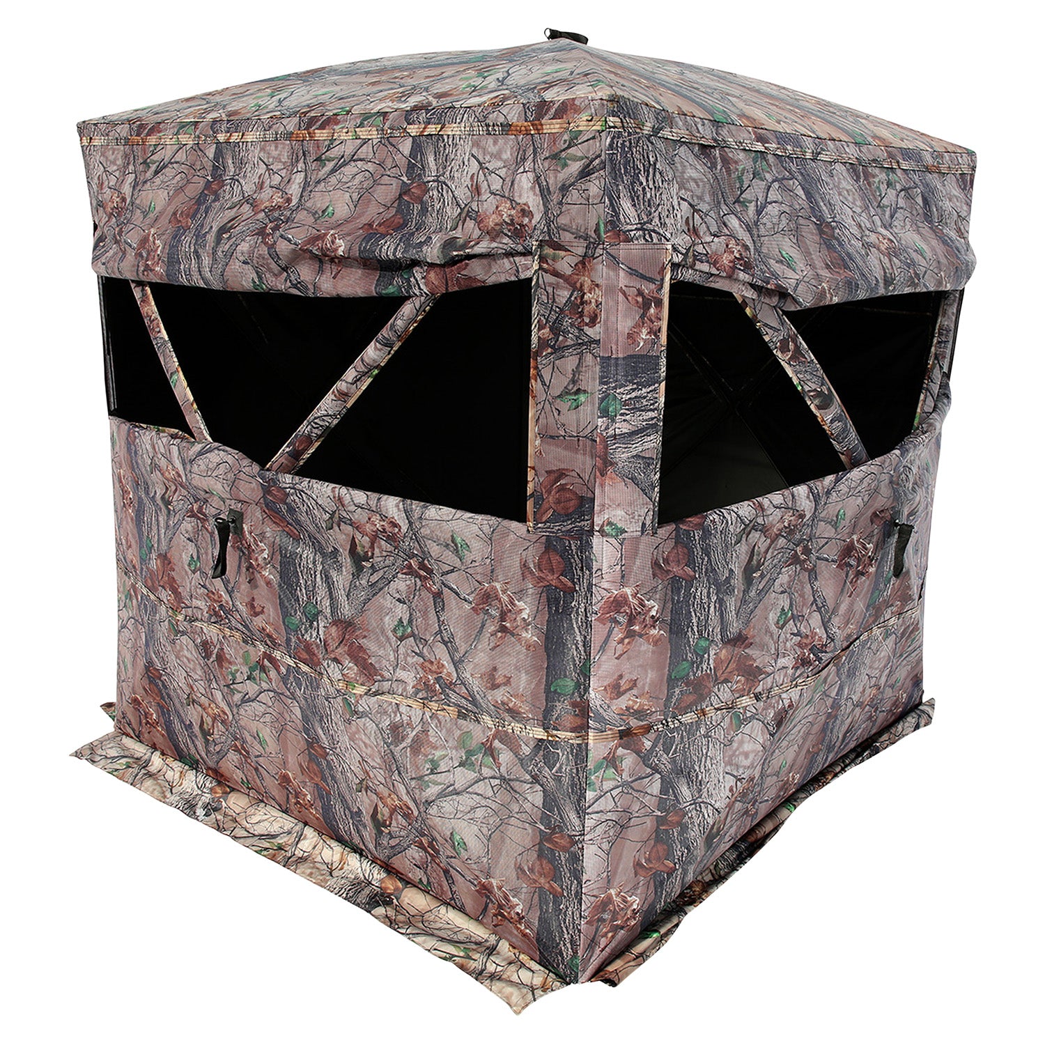 Muddy MUDPVB3 Prevue Ground Hunting Blind Three Person Backpack Straps Epic Camo