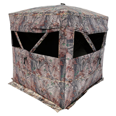 Muddy MUDPVB3 Prevue Ground Hunting Blind Three Person Backpack Straps Epic Camo