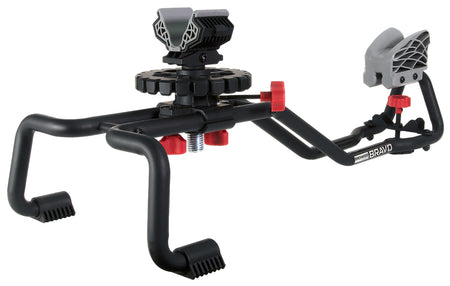 Birchwood Casey BSR Bravo Shooting Rest Black Red Steel Low Profile 15 lbs