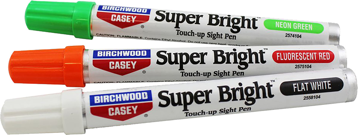Birchwood Casey 15116 Sight Touch-Up Pen Set Red/White/Green Super Bright