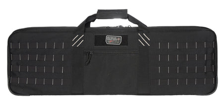 GPS Bags T28SWC 1000D Polyester Tactical SWC Rifle Case Black with Removable AR Mag Pouches