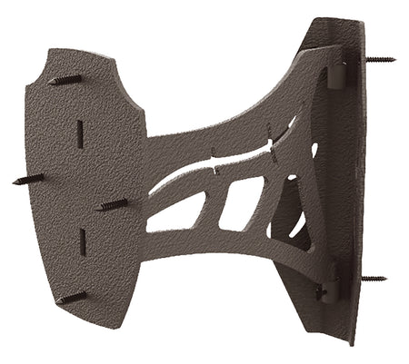 Skullhooker Corner Shoulder Trophy Mount Steel Brown 10-Inch Swing Arm