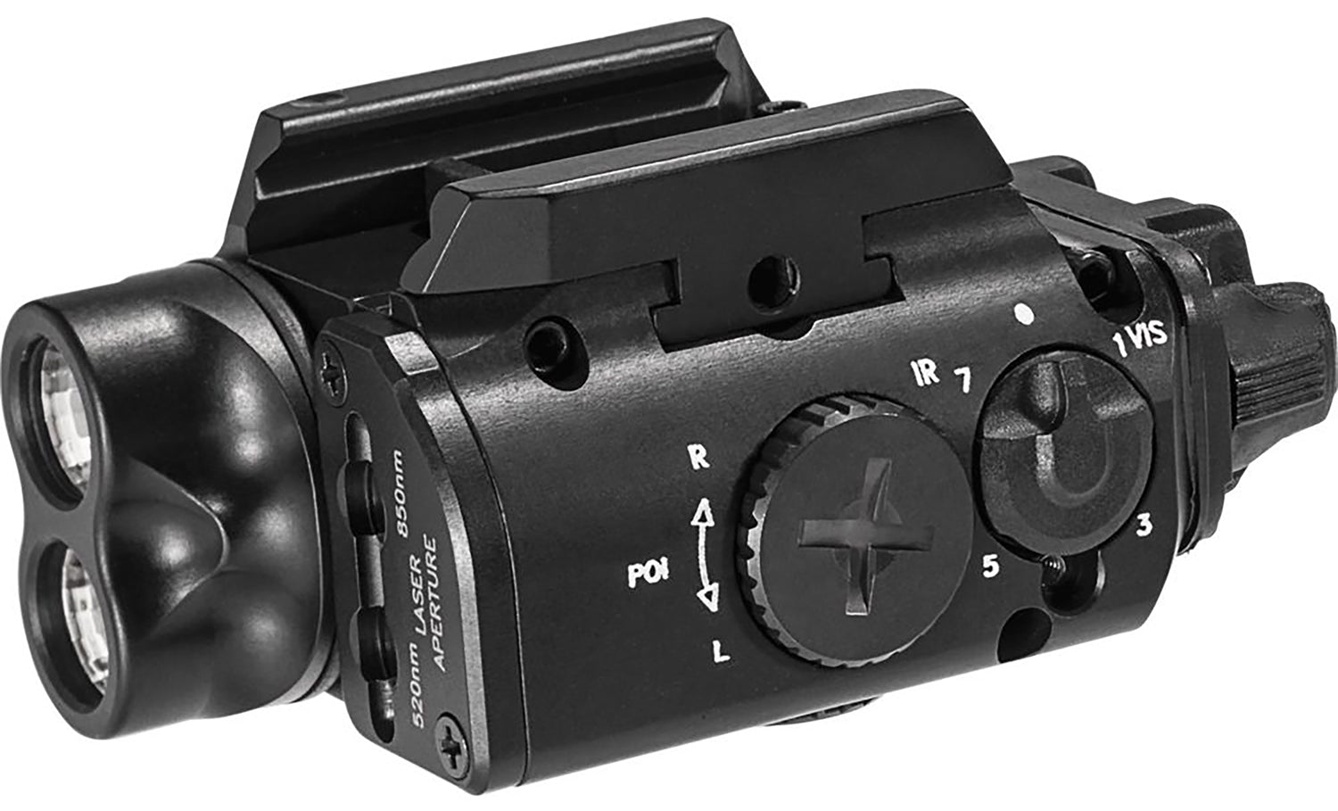 SureFire XVL2IRC 400 Lumens White LED/Green Laser/IR Illuminator Black Weapon Module