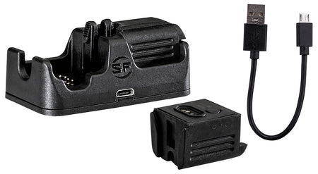 SureFire CH21 B12 Battery Dual Charge Cradle Kit with Micro USB Cable