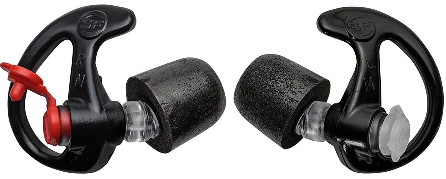 SureFire EP7BKMPR Sonic Defenders Ultra 28 dB Memory Foam Tipped Earplugs Black Medium Adult