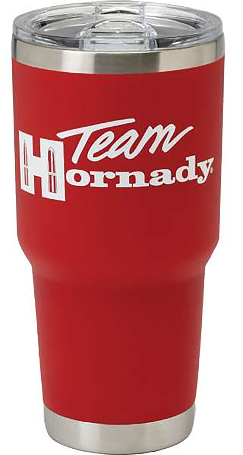 Hornady 99134 Red Stainless Steel 30 oz Insulated Tumbler Team Hornady Edition