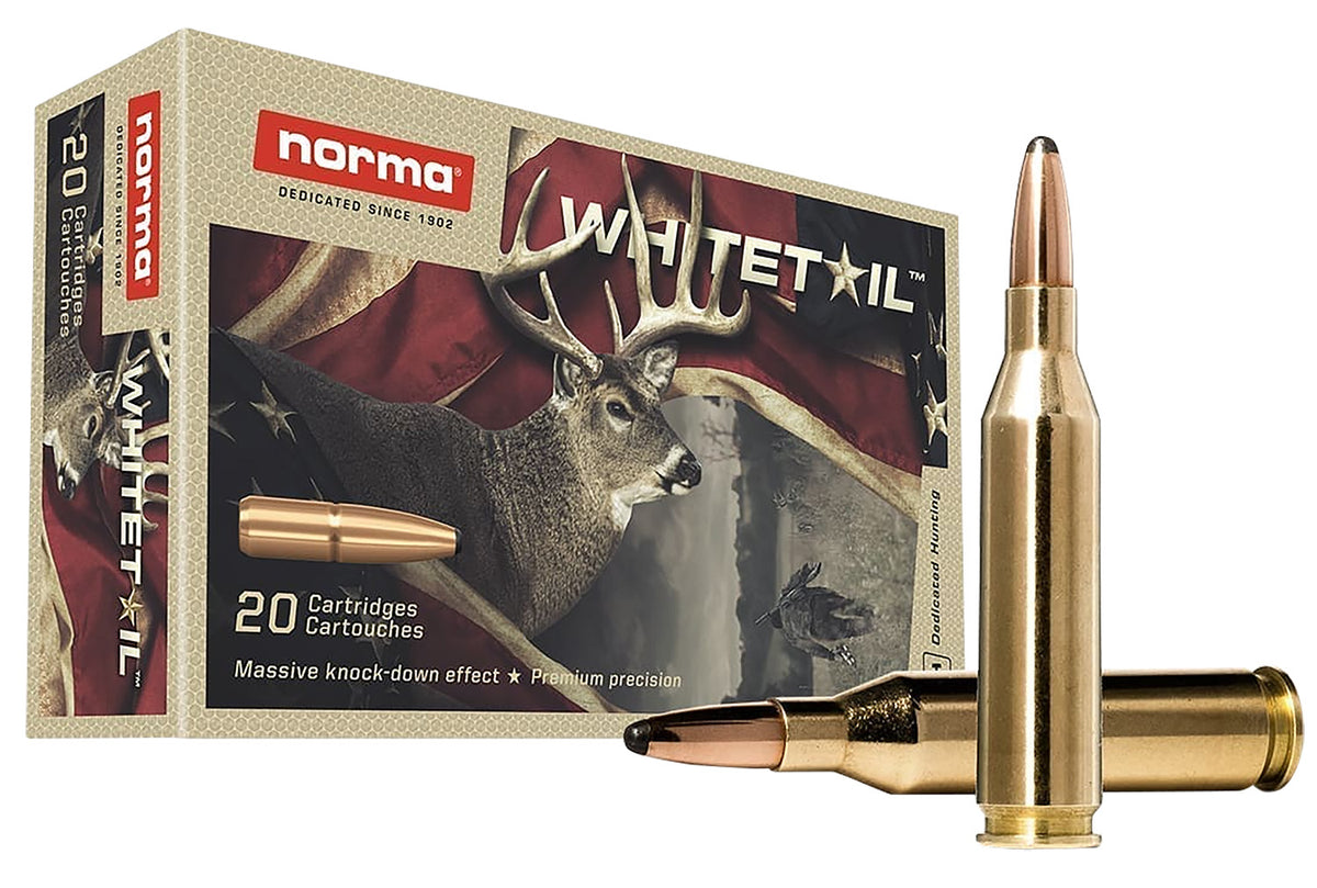 Norma Dedicated Hunting Whitetail Pointed Soft Point 100 Grain .243 Winchester 2953 fps 7393923325262