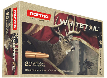 Norma Dedicated Hunting Whitetail Pointed Soft Point 150 Grain .30-06 Springfield 2887 fps 7393923325323