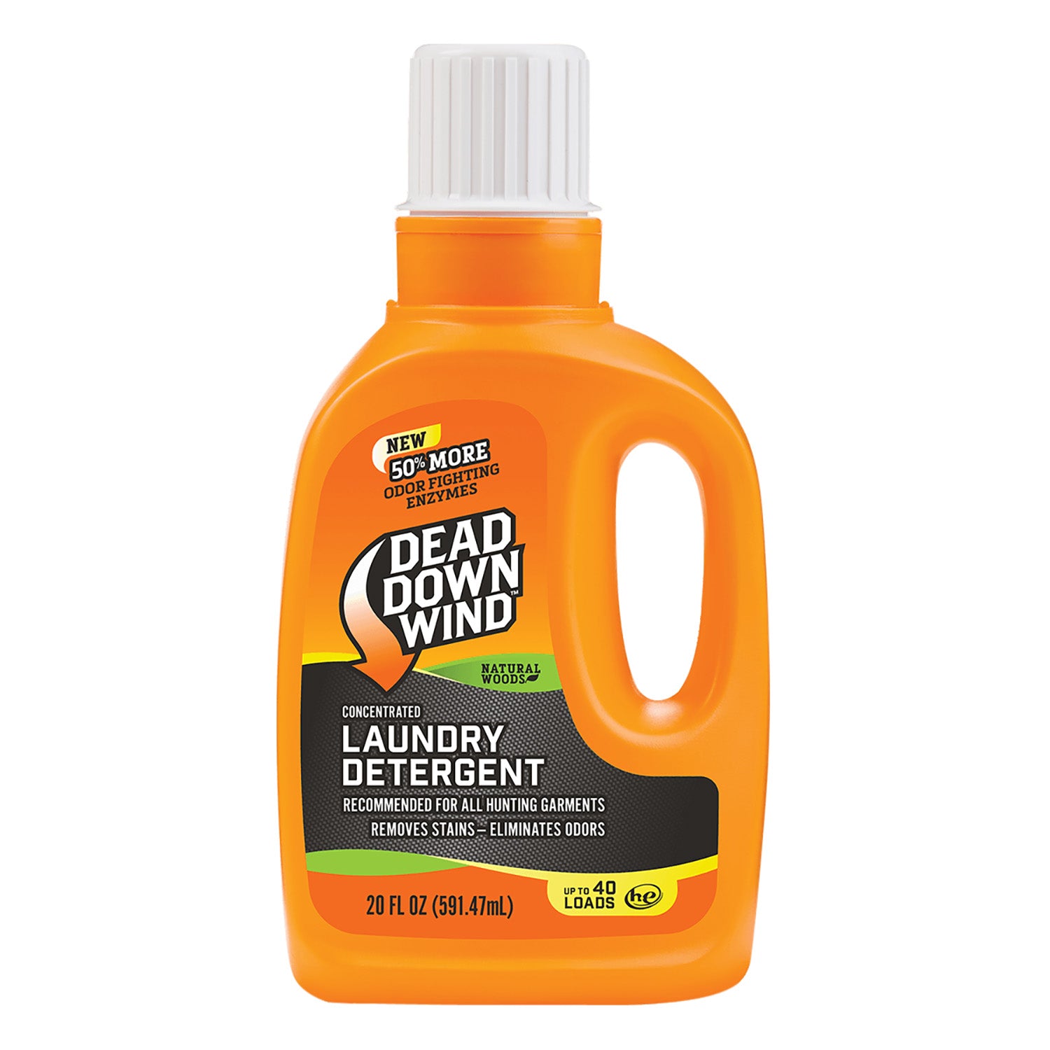 Dead Down Wind 1192018 Natural Woods Scent Laundry Detergent 20 oz Odor Eliminator Jug