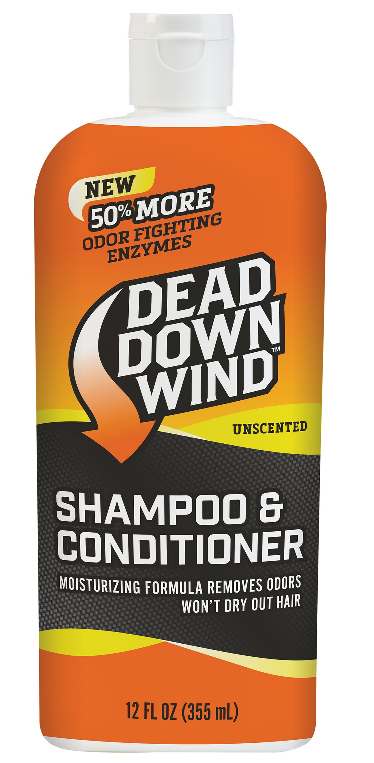Dead Down Wind 121218 Odor Eliminating Shampoo Body Wash Unscented 12 oz