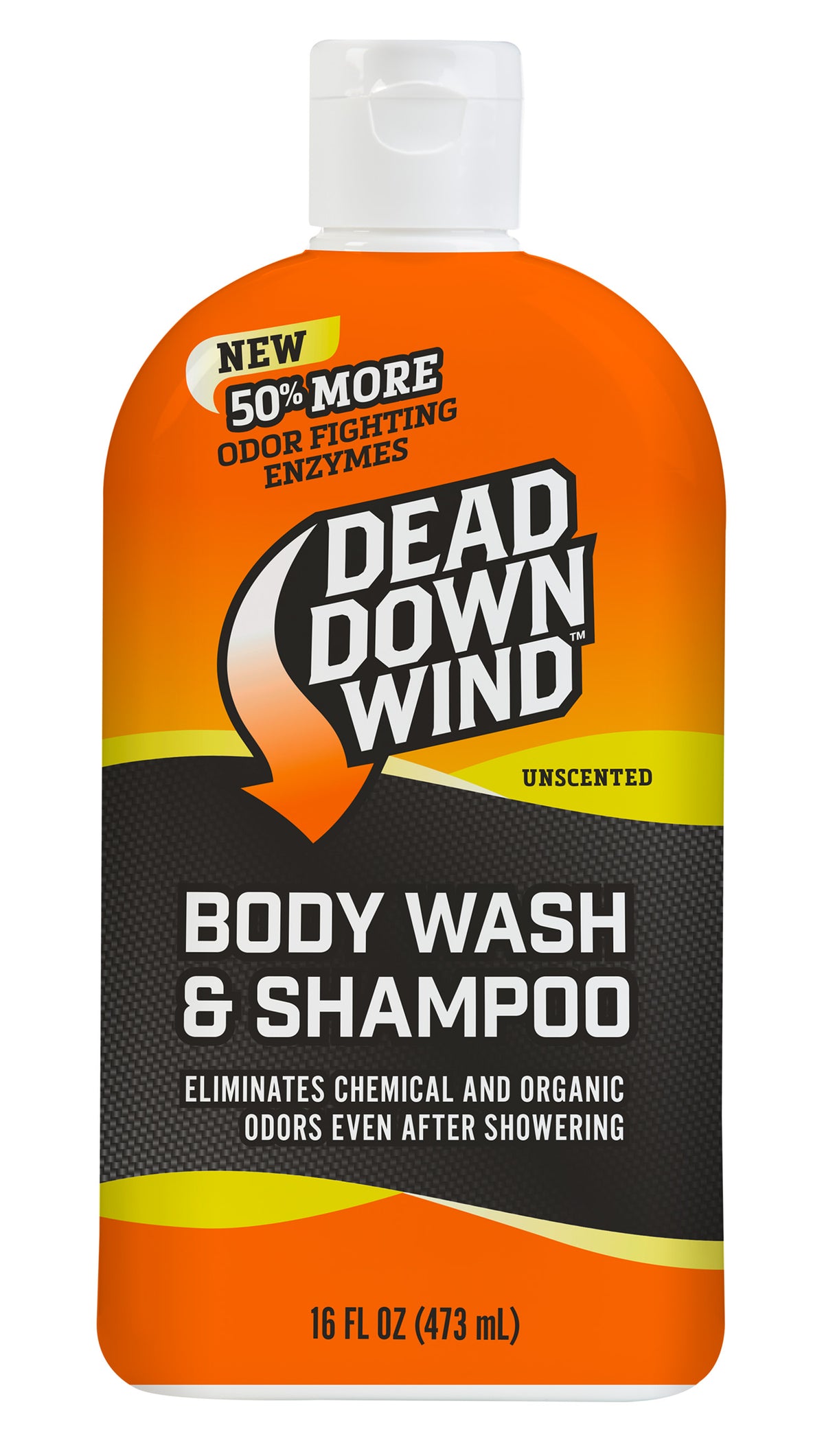 Dead Down Wind 121618 Enzyme Shampoo Body Wash Unscented 16 oz Odor Eliminator