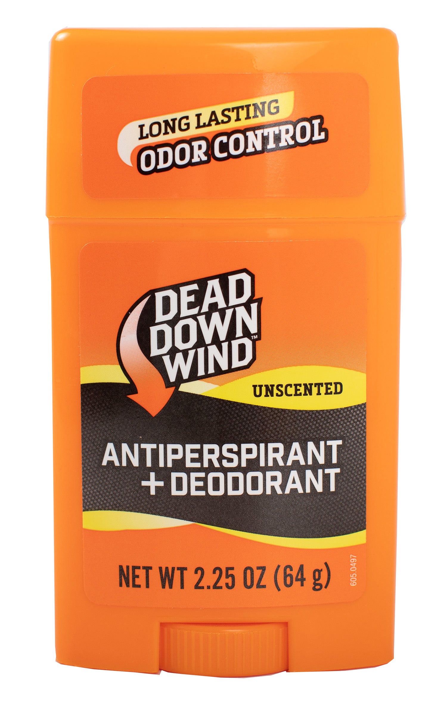 Dead Down Wind 1230N Odor Eliminator Antiperspirant Soft Solid Unscented 2.25 oz