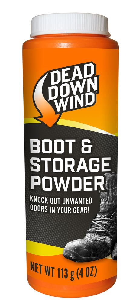 Dead Down Wind 1215N Unscented Boot Odor Eliminator Powder 4 oz Cornstarch Talc