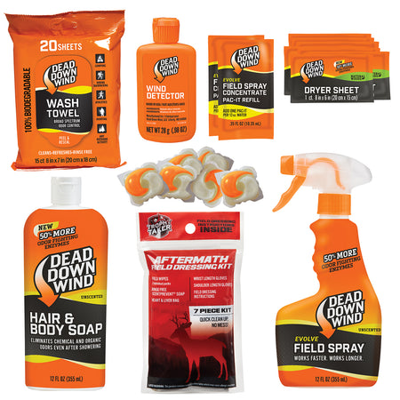 Dead Down Wind 208118 Super Slam 25-Piece Premium Odor Eliminator Hunting Kit