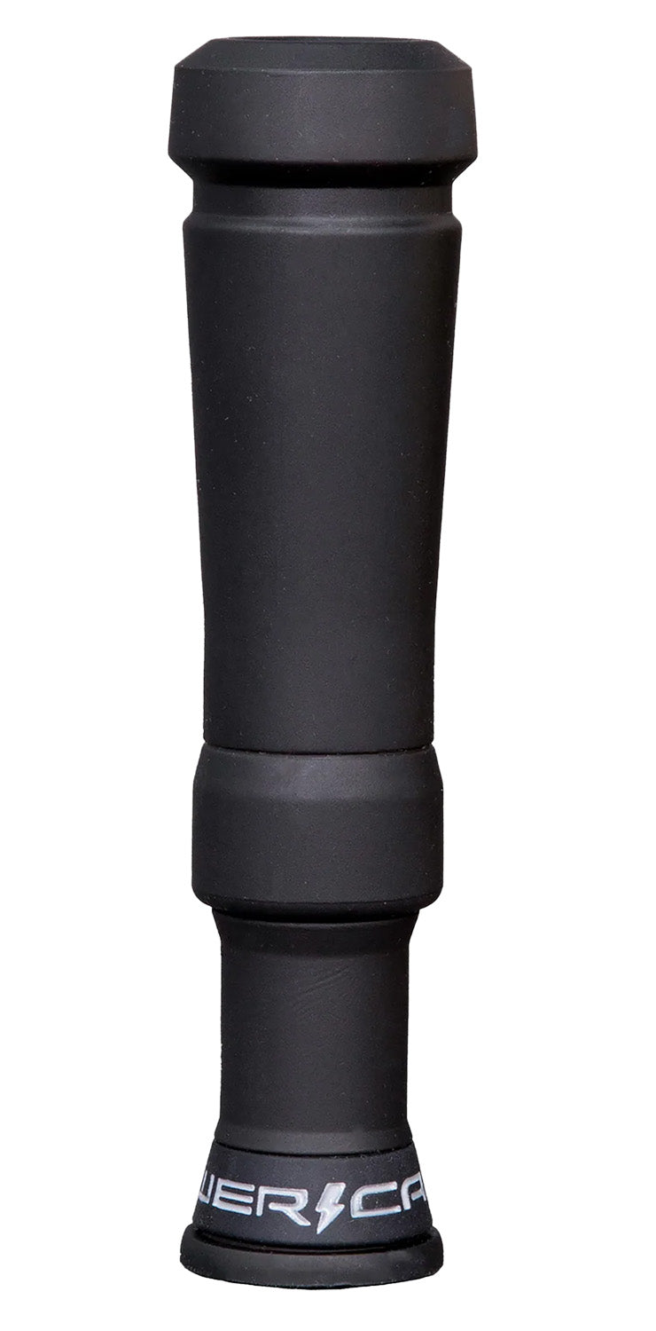 Power Calls 21901 Ignition Single Reed Open Duck Call Stealth Black Polycarbonate