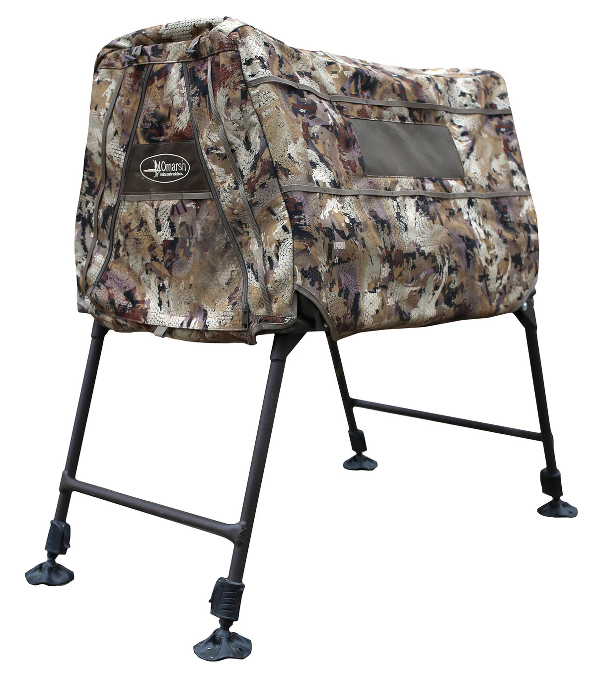 MOmarsh 34018 Invisi-Lab Dog Hunting Blind Mesh Bottom Optifade Marsh