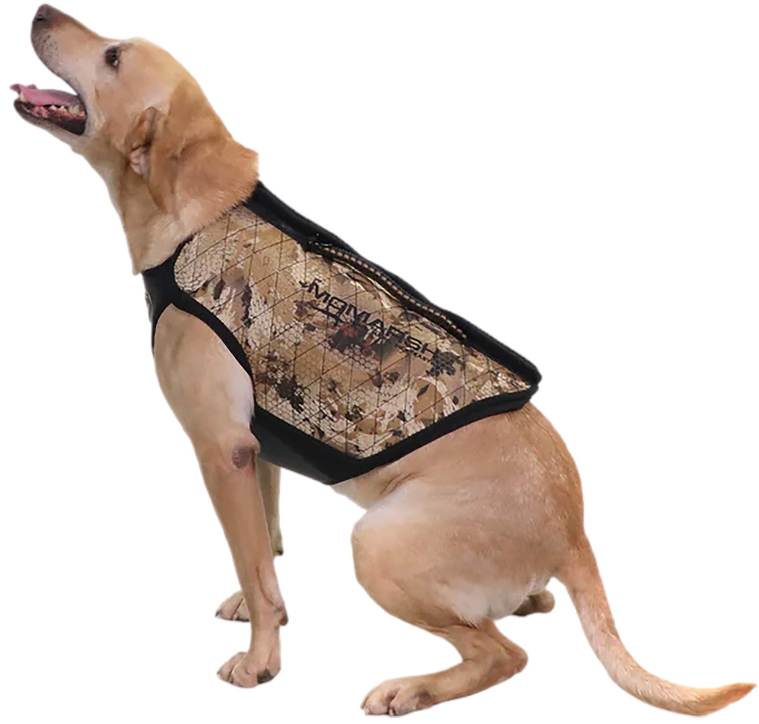 MOmarsh 34128 Versa-Vest Neoprene Adjustable Dog Hunting Vest Gore Optifade Marsh Pattern