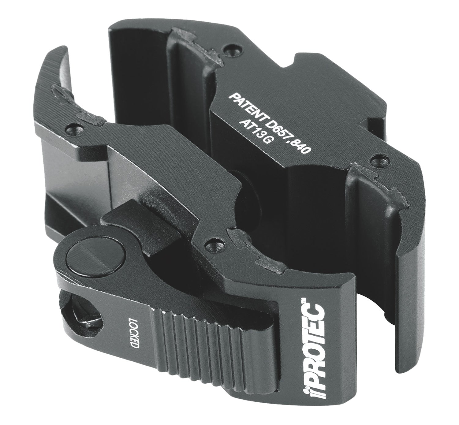 iProtec 6108 Black Anodized Aluminum Universal Long Gun Mount & Rail System