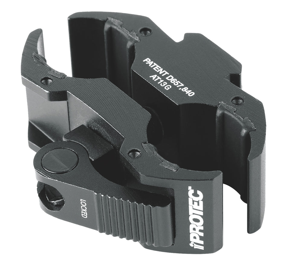 iProtec 6108 Black Anodized Aluminum Universal Long Gun Mount & Rail System