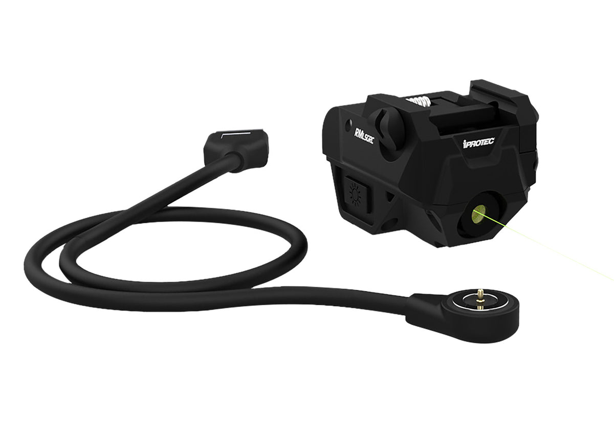 iProtec IPRSPS0001 RC RMLSG Green Laser Rail Mount Device Black