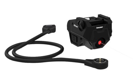 iProtec IPRSPS0002 RC RMLSR Red Laser Rail Mount Device Black