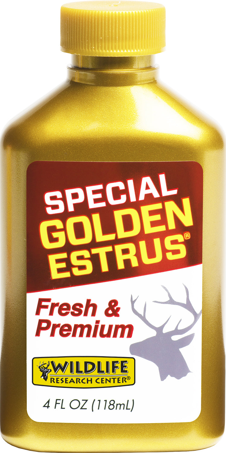 Wildlife Research 4054 Golden Estrus Premium Deer Attractant Scent 4 oz