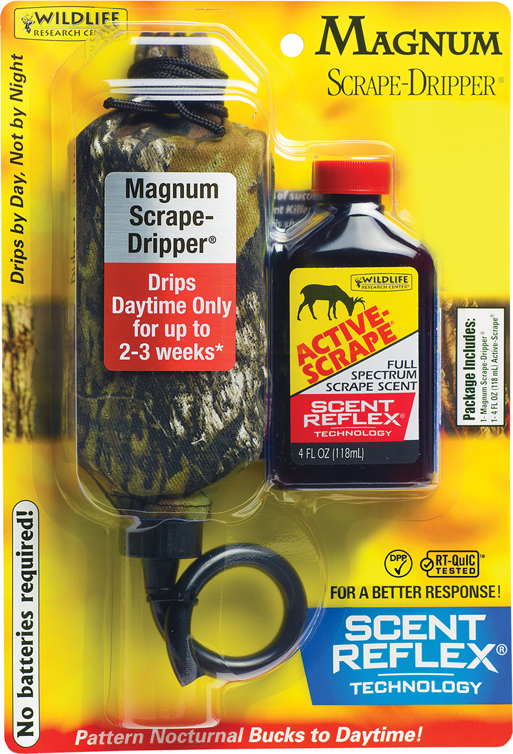 Wildlife Research Magnum Scrape-Dripper Deer Lure Combo Active-Scrape 4 oz