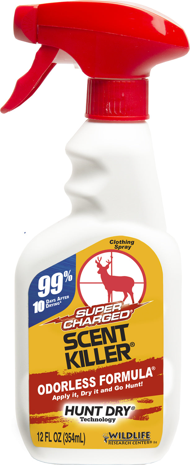 Wildlife Research Scent Killer Super Charged 99% Effective Odor Eliminator Spray 12 oz