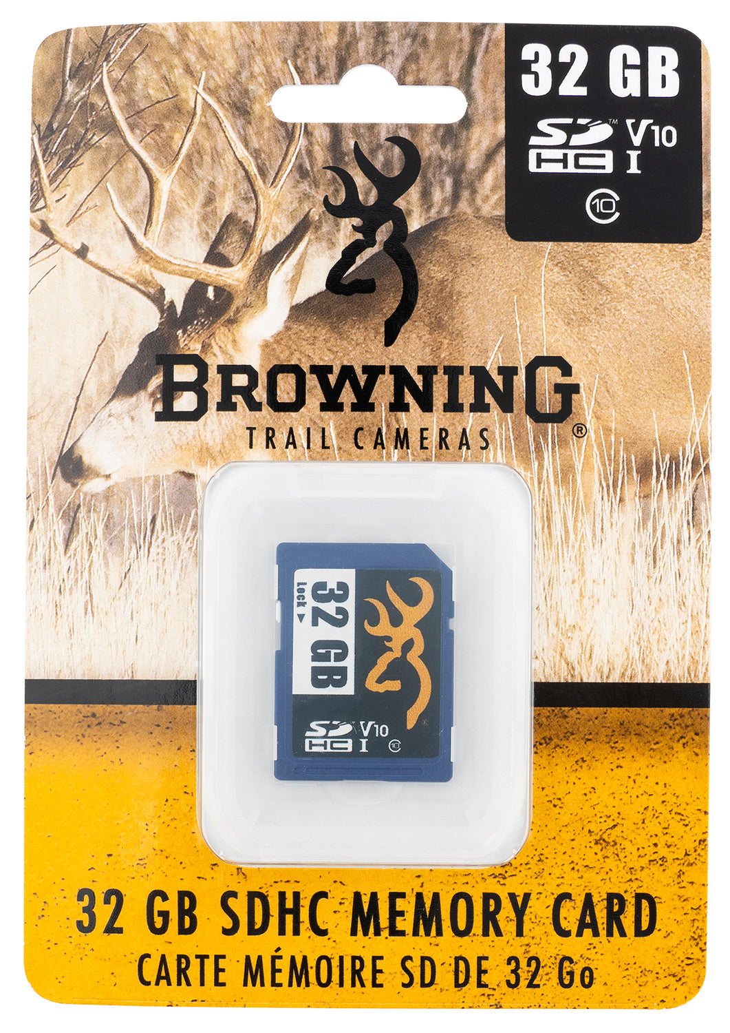Browning Trail Camera 32GSD 32GB SDHC Memory Card for HD Video and Photos