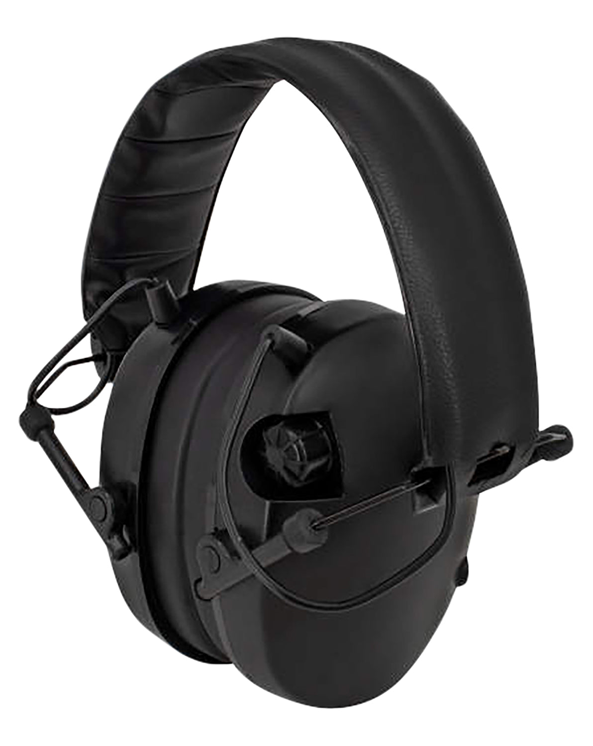 Radians 230EHP Slim Electronic Sound Amplification Earmuff 23 dB Over the Head Black Adult 1 Pair