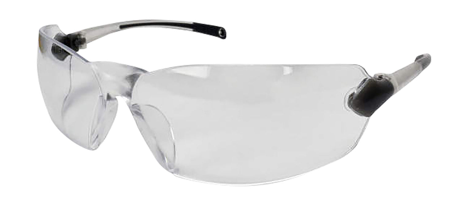 Radians Overlook OV610CS Clear Lens Flexible Temple Shooting Glasses Silver Frame