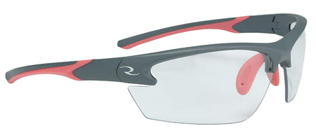 Radians WS6810CS Ladies Protective Eyewear Clear Lens Gray with Coral Accent Frame