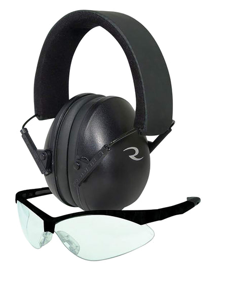 Radians LS0100CKCS G4 Junior Protective Eyewear Clear Lens Black Frame