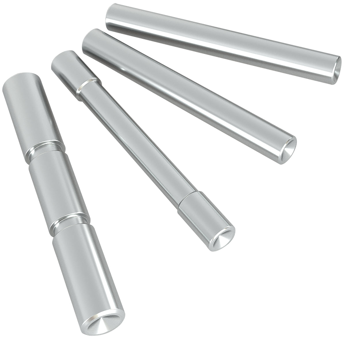Cross Armory Glock Gen4 Silver Steel 4-Pin Replacement Set