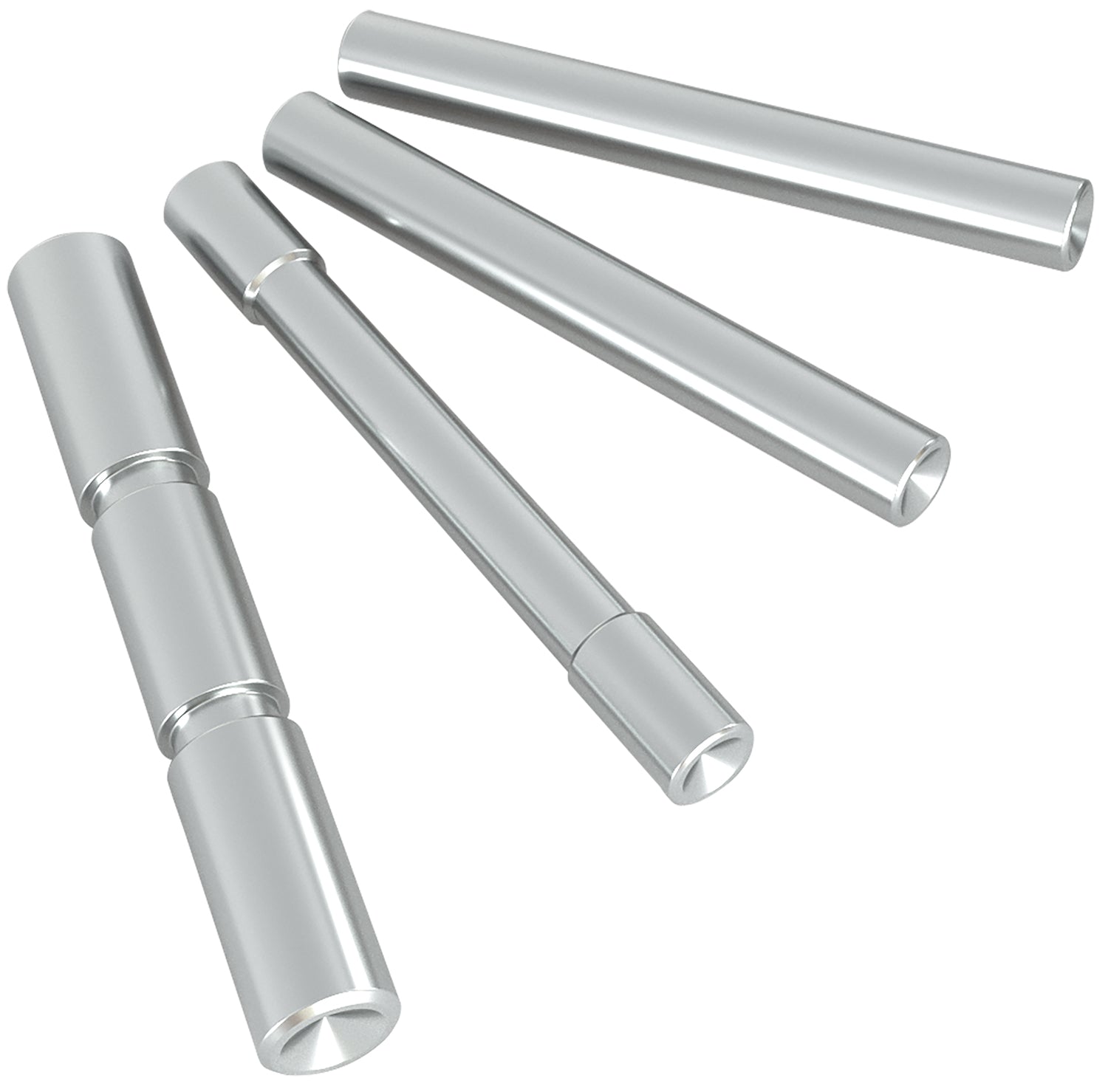 Cross Armory Glock Gen4 Silver Steel 4-Pin Replacement Set