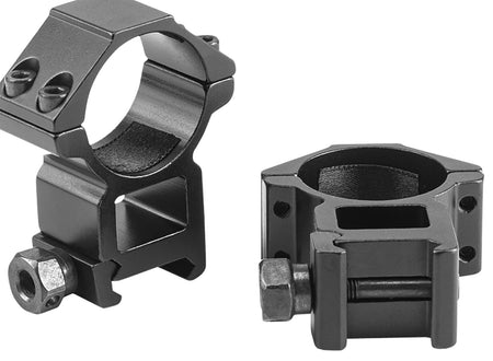 Riton Optics X1H High Profile 1-Inch Scope Rings Matte Black