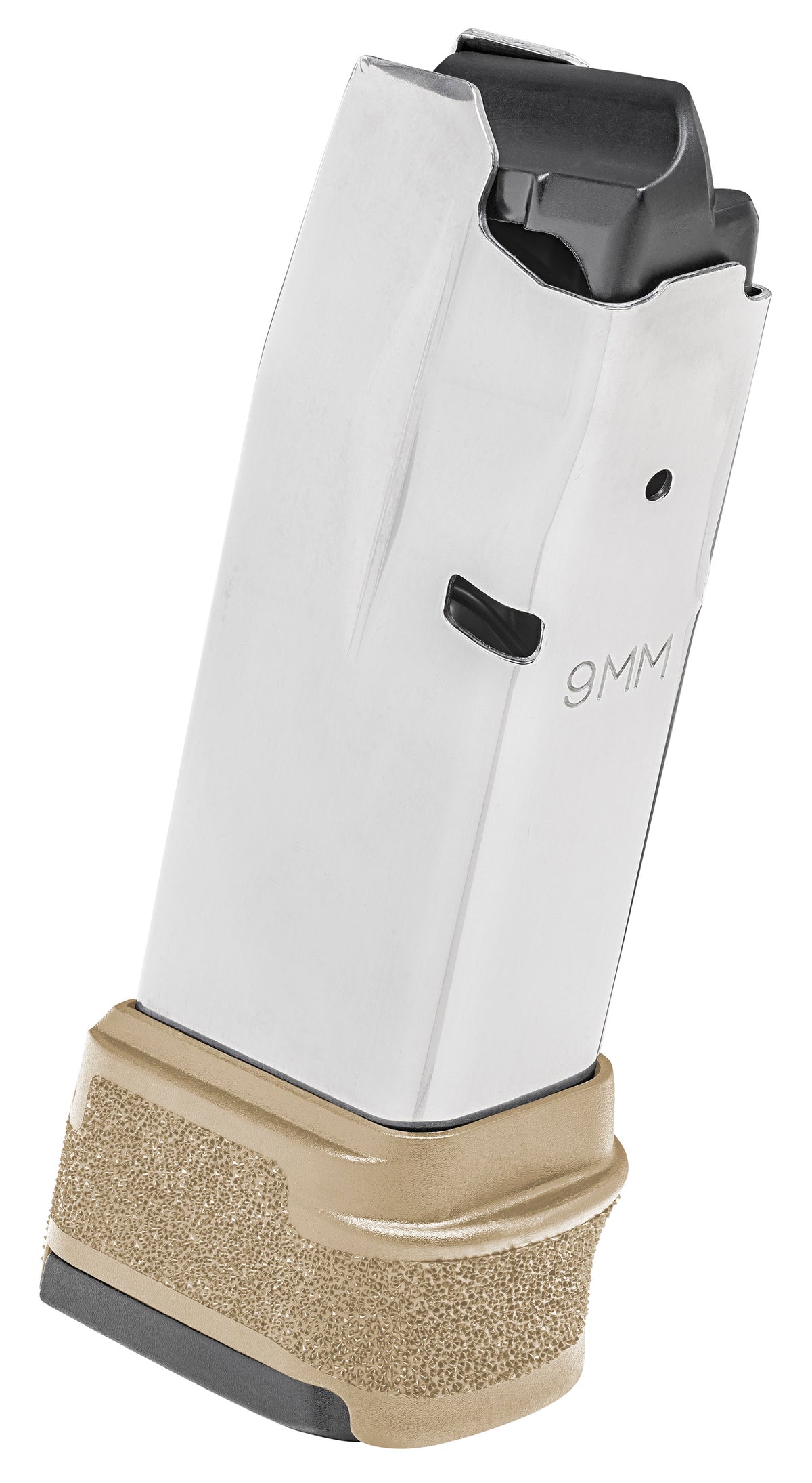 Springfield Armory HC5915F Hellcat 9mm 15-Round SS/Flat Dark Earth Extended Floorplate Magazine