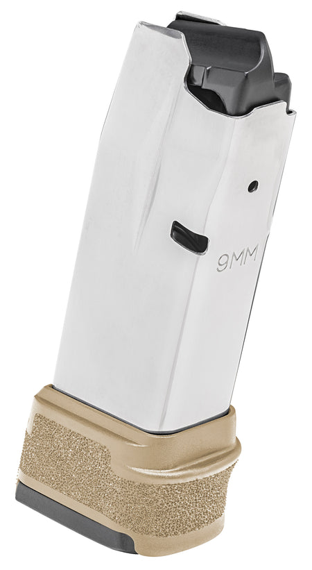 Springfield Armory HC5915F Hellcat 9mm 15-Round SS/Flat Dark Earth Extended Floorplate Magazine