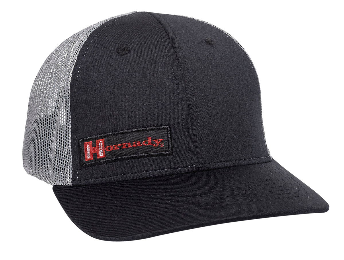 Hornady HRN02A Structured Snapback Baseball Cap Black/Gray Adjustable OSFA