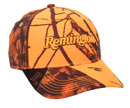 Remington RM46L Structured Cotton Twill Cap Mossy Oak Break-Up Blaze OSFA