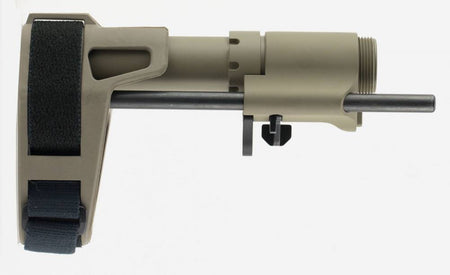 SB Tactical PDW-02-SB AR-15 Pistol Stabilizing Brace FDE Elasto-Polymer