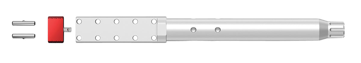 Real Avid AVAR10LLVB AR-10 Upper Receiver Lug-Lok Vise Block Natural Aluminum Stainless Pins