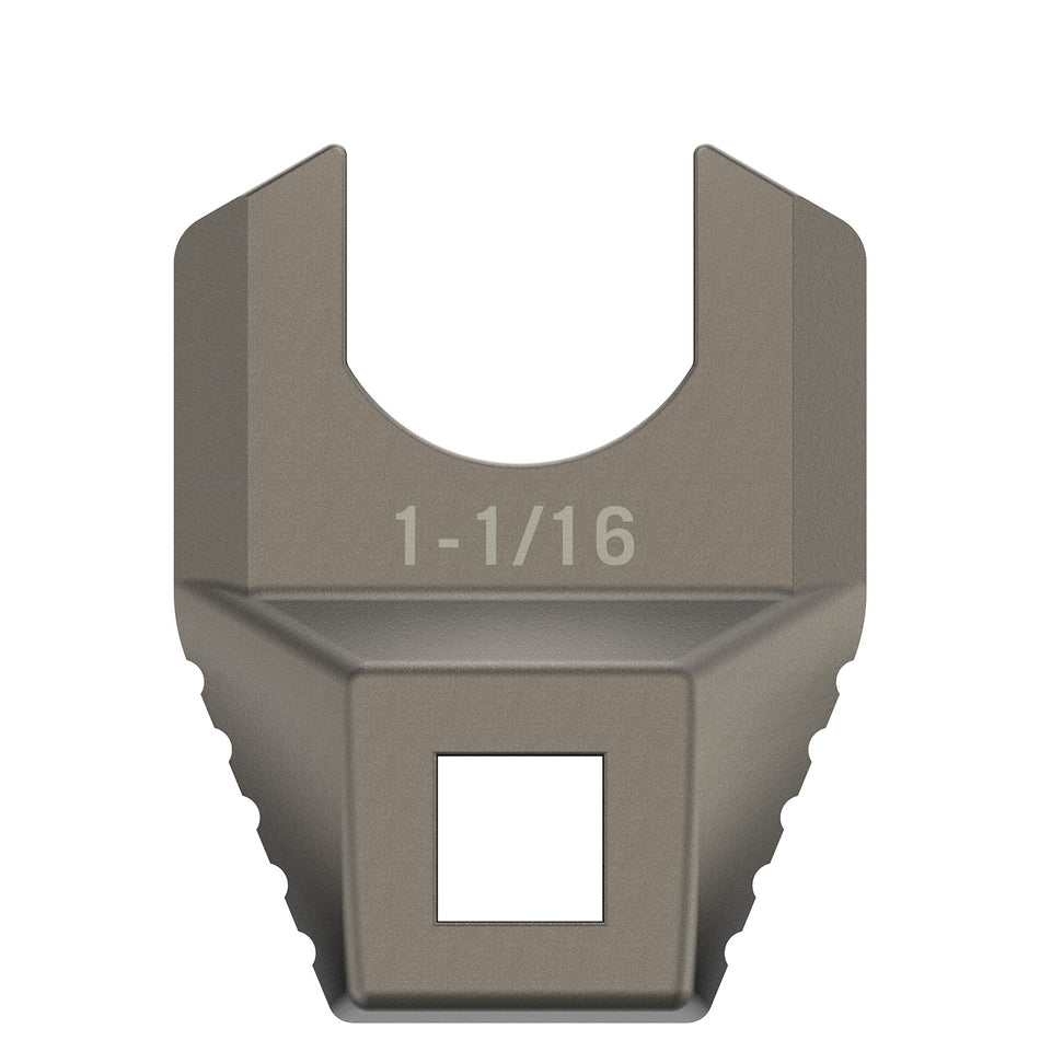 Real Avid AVMF1116BNW 1-1/16" Barrel Nut Wrench Titanium/Stainless AR-Platform