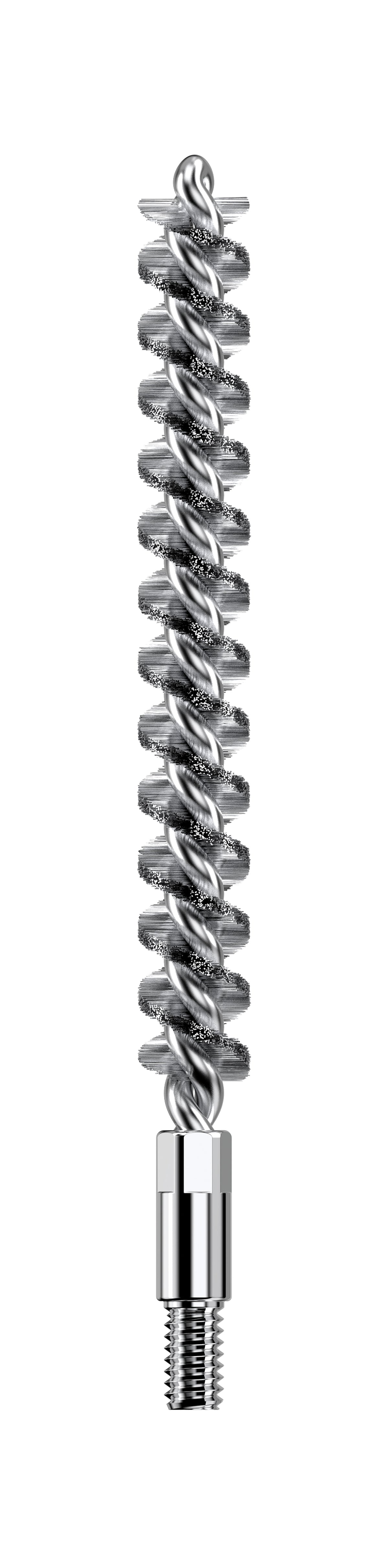 Real Avid Bore-Max Speed Brush for 6.5mm Rifles - High Density Bronze Bristles