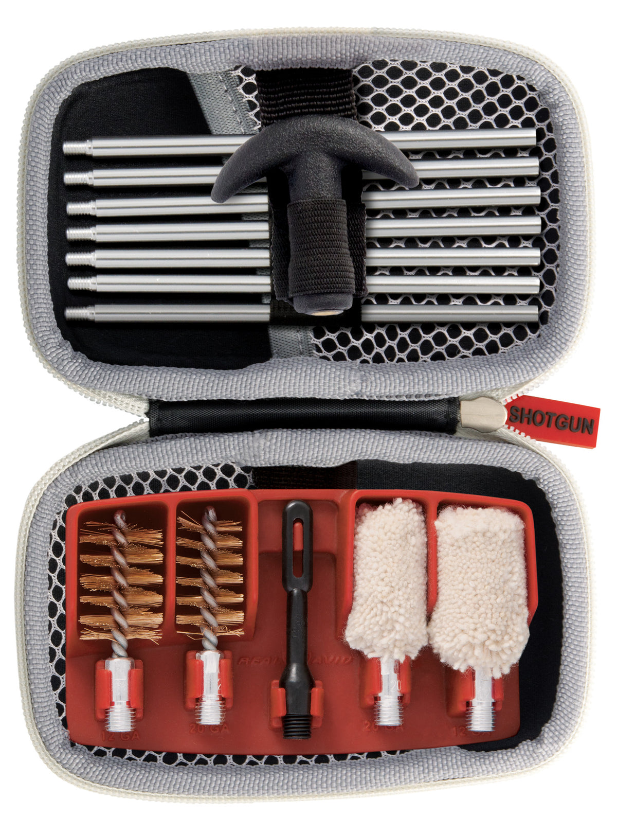 Real Avid Gun Boss Portable Shotgun Cleaning Kit 12 Gauge 20 Gauge with Nylon Case