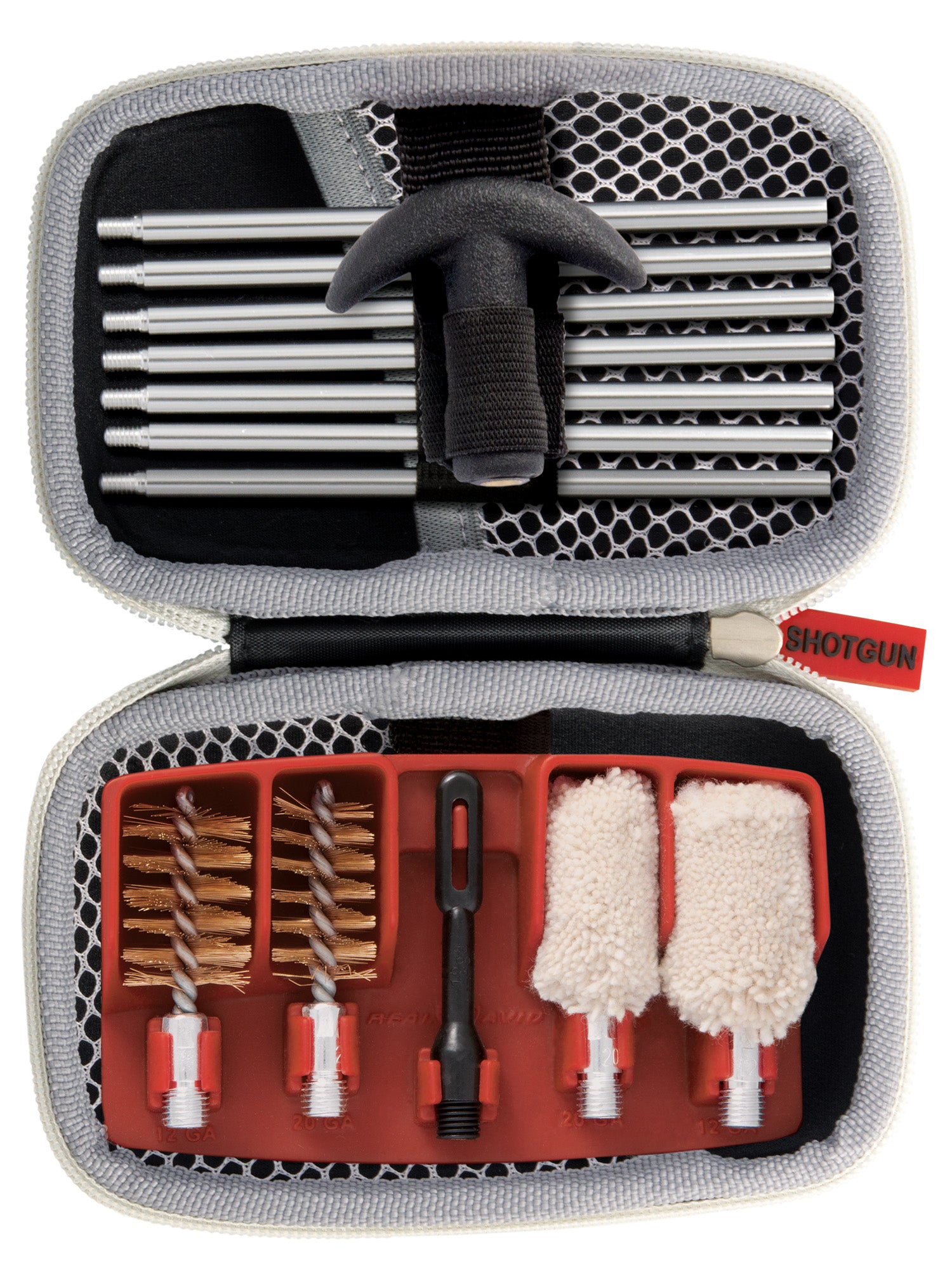 Real Avid Gun Boss Portable Shotgun Cleaning Kit 12 Gauge 20 Gauge with Nylon Case