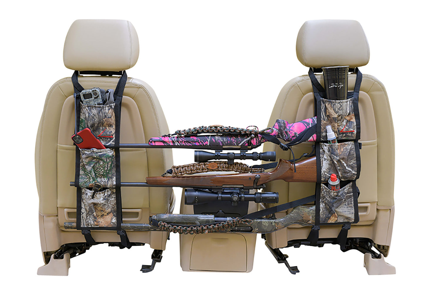 Lethal Realtree Edge Back Seat Gun Sling Heavy Duty Water Resistant 3 Firearm Storage