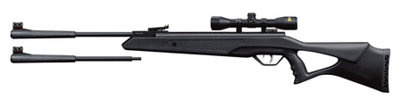 Beeman Longhorn II .22 Cal Brake Barrel Air Rifle Synthetic Thumbhole Stock 4x32mm Scope